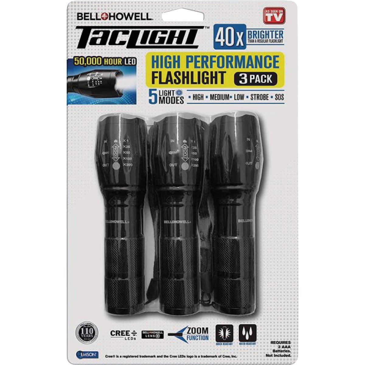 Bell+Howell Taclight Flashlights (3-Pack) Image 7