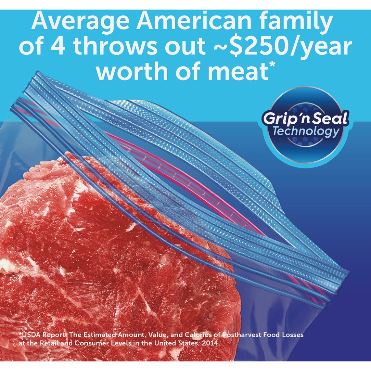 Ziploc Qt. Freezer Bag (38-Count) Image 2
