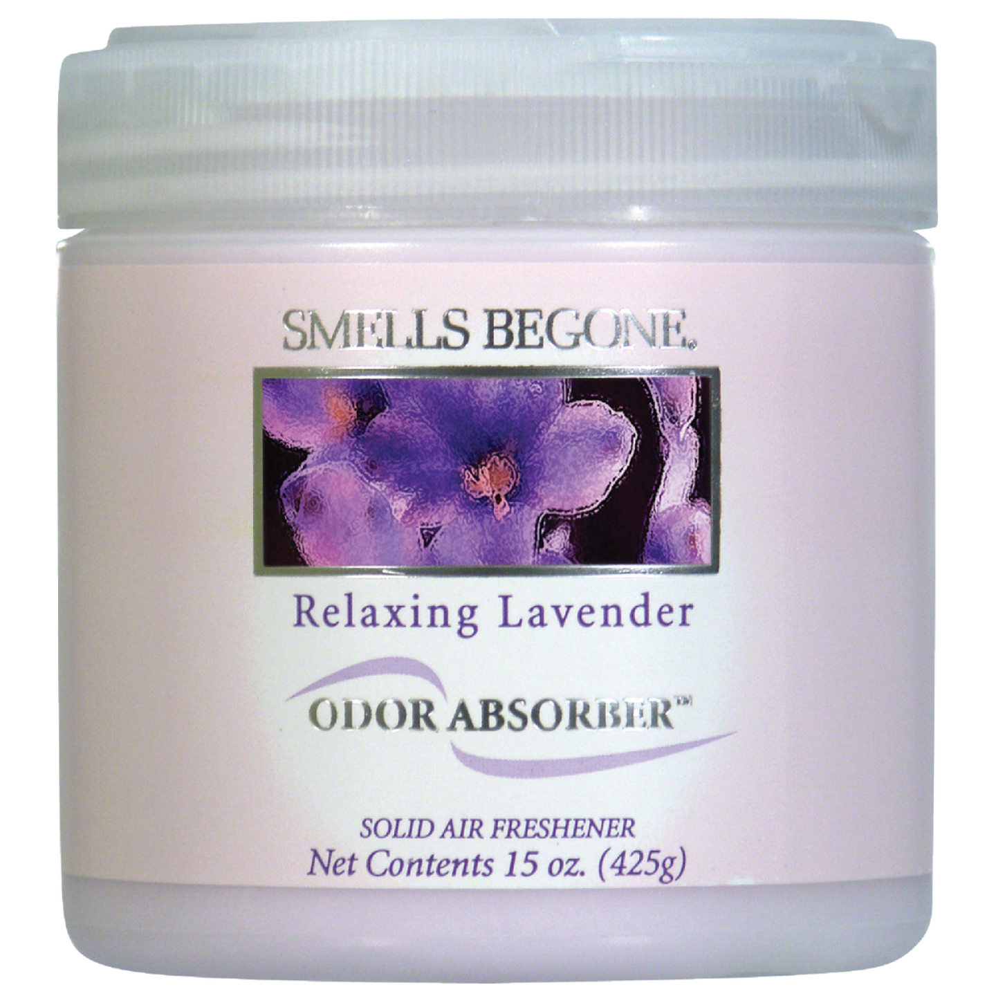 Smells Begone 15 Oz. Relaxing Lavender Solid Air Freshener Image 1