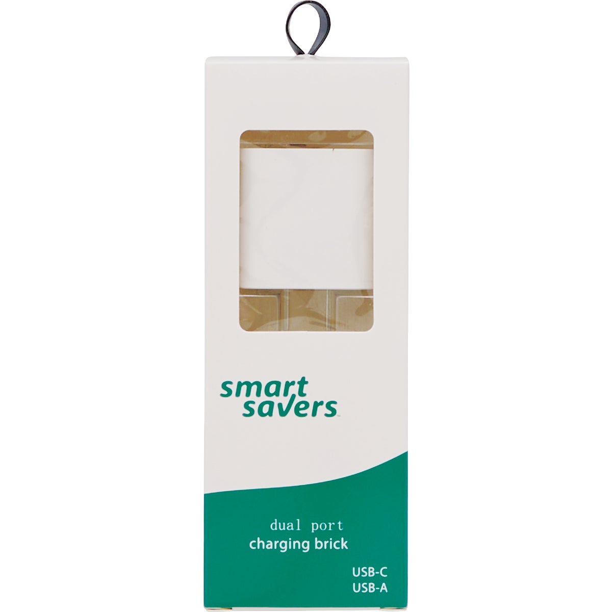 Smart Savers Dual Port Charging Brick (USB-C/USB-A)