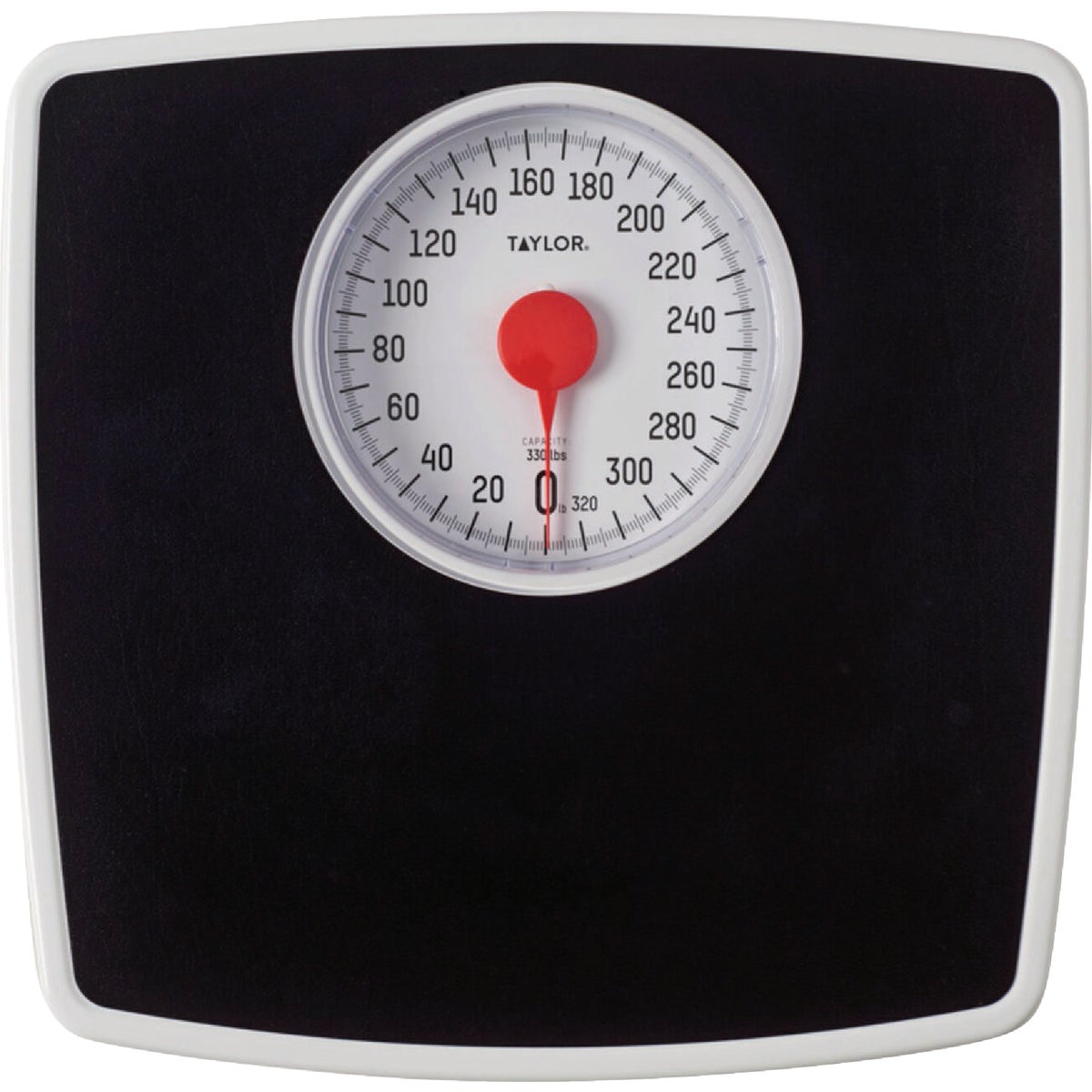 HTH Analog 330 Lb. Bath Scale, Black