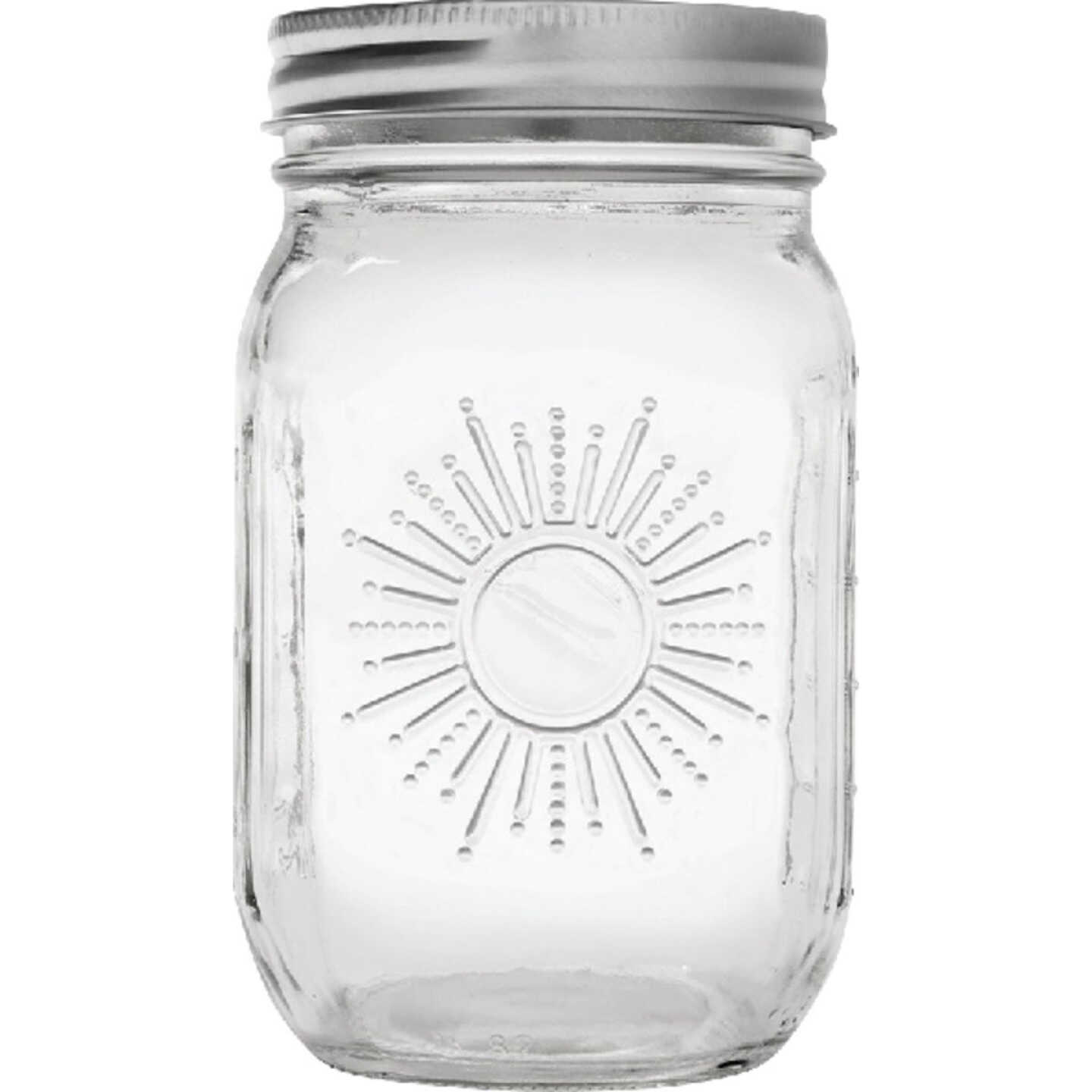 Ball 16 Oz. Limited Edition Sunshine Pint Mason Jar (4-Pack) Image 1