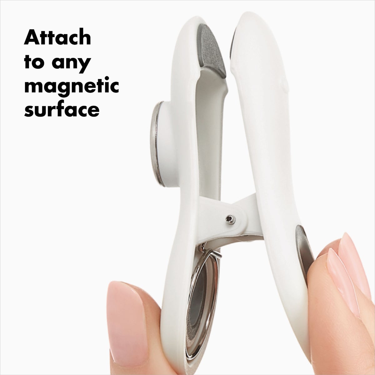 OXO Good Grips 3 In. White All-Purpose Magnetic Clip (4-Pack) Image 5