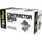 Sunbelt 42 Gal. Black Contractor Trash Bags (20-Count) Image 1