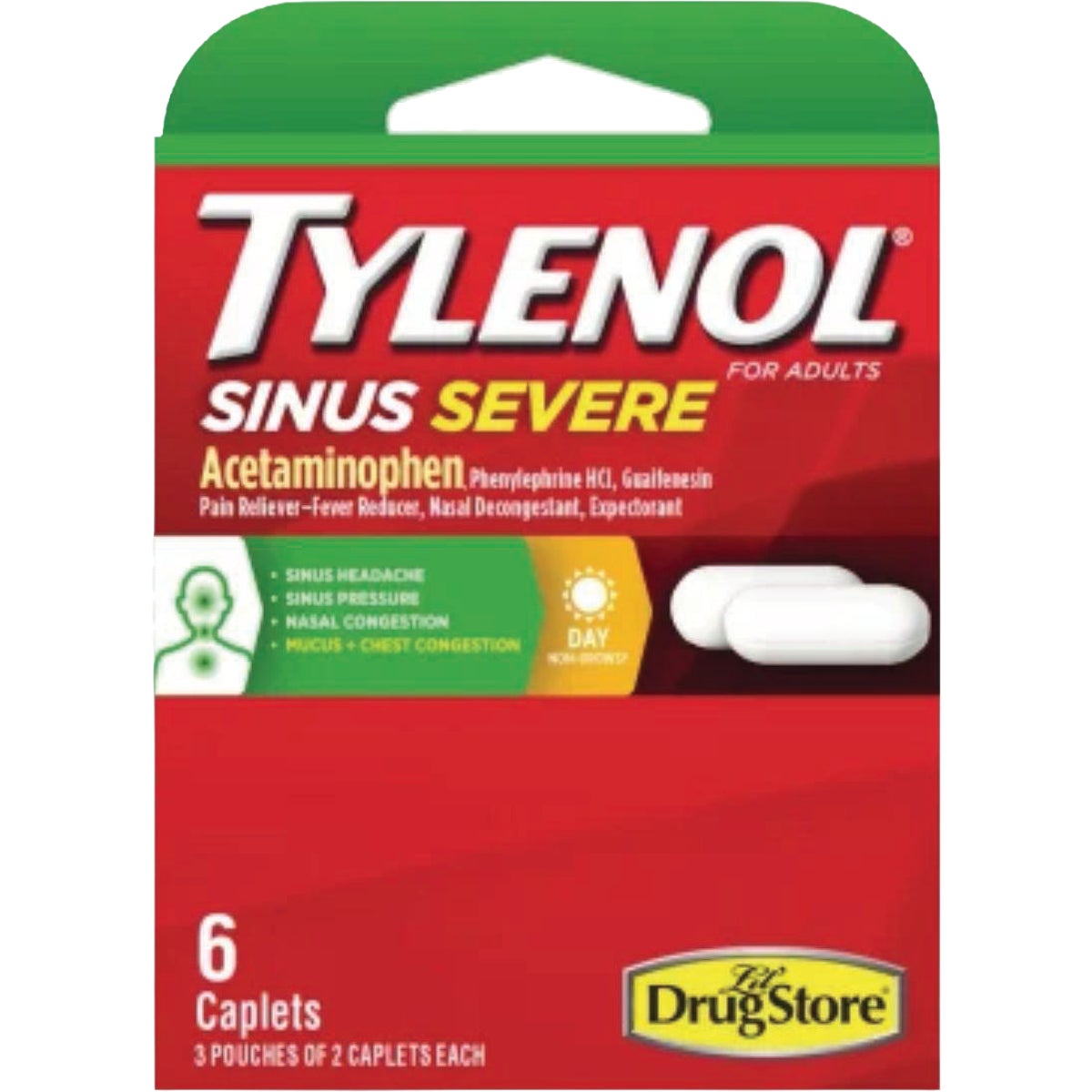 Lil Drug Store Trial Tylenol Sinus (6-Count)