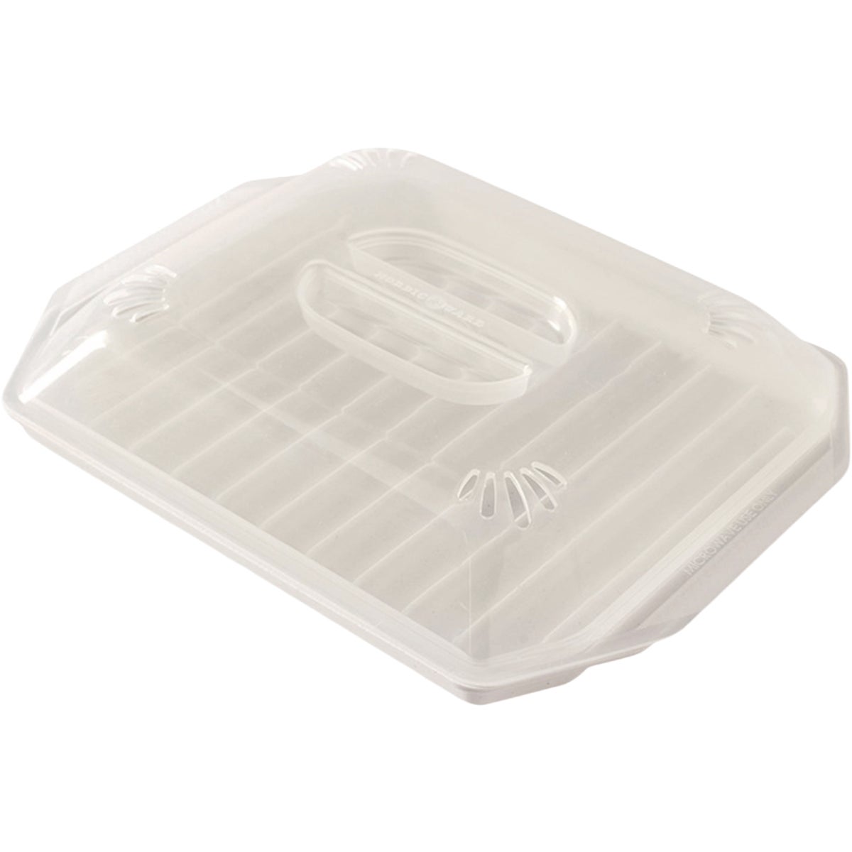 NordicWare Compact Bacon Tray with Lid Image 2