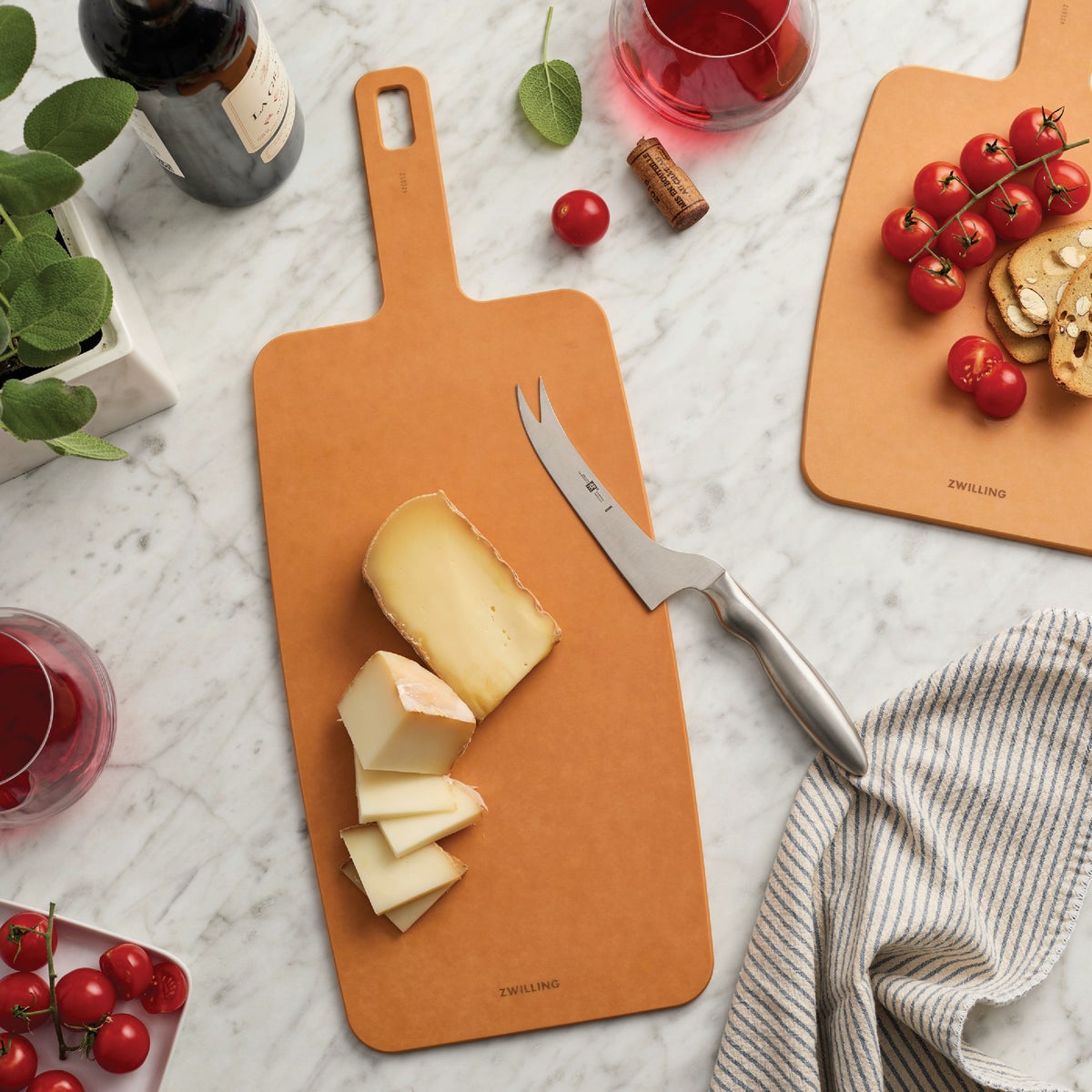 Zwilling 19 In. x 7.5 In. Plant Fiber Natural Cutting Board Image 2