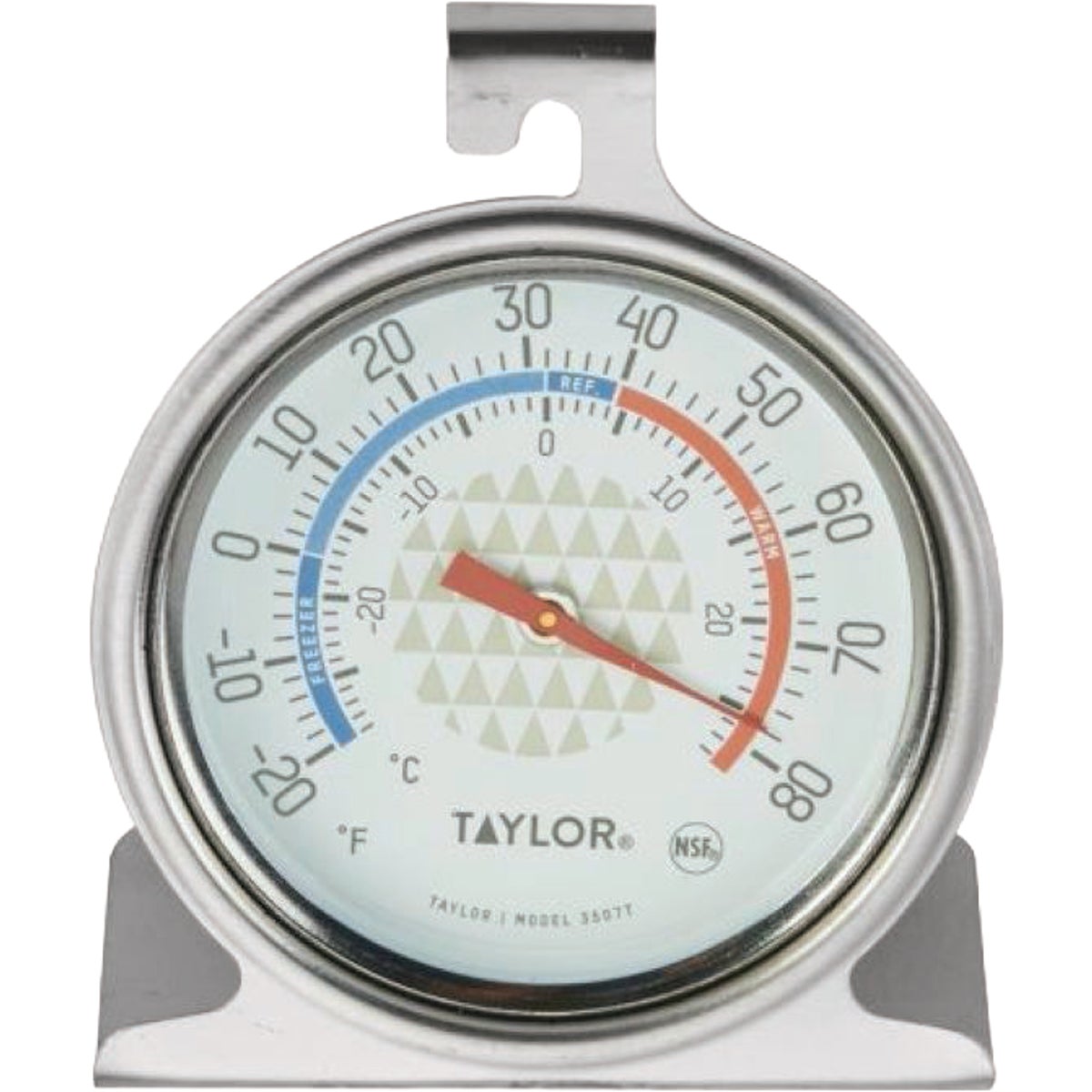 Taylor Home Hanging Dial Fridge/Freezer Thermometer