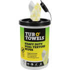 Tub O' Towels 10 In. x 12 In. Heavy Duty Dual Texture Wipes (75-Count) Image 4