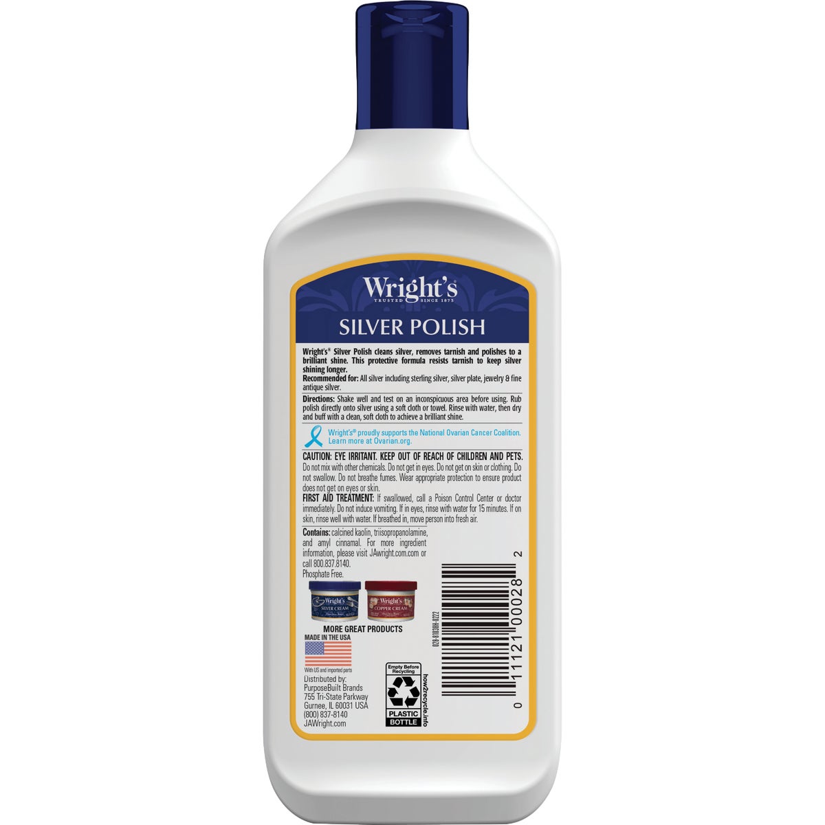 Wright's 7 Oz. Anti-Tarnish Silver Polish Image 2