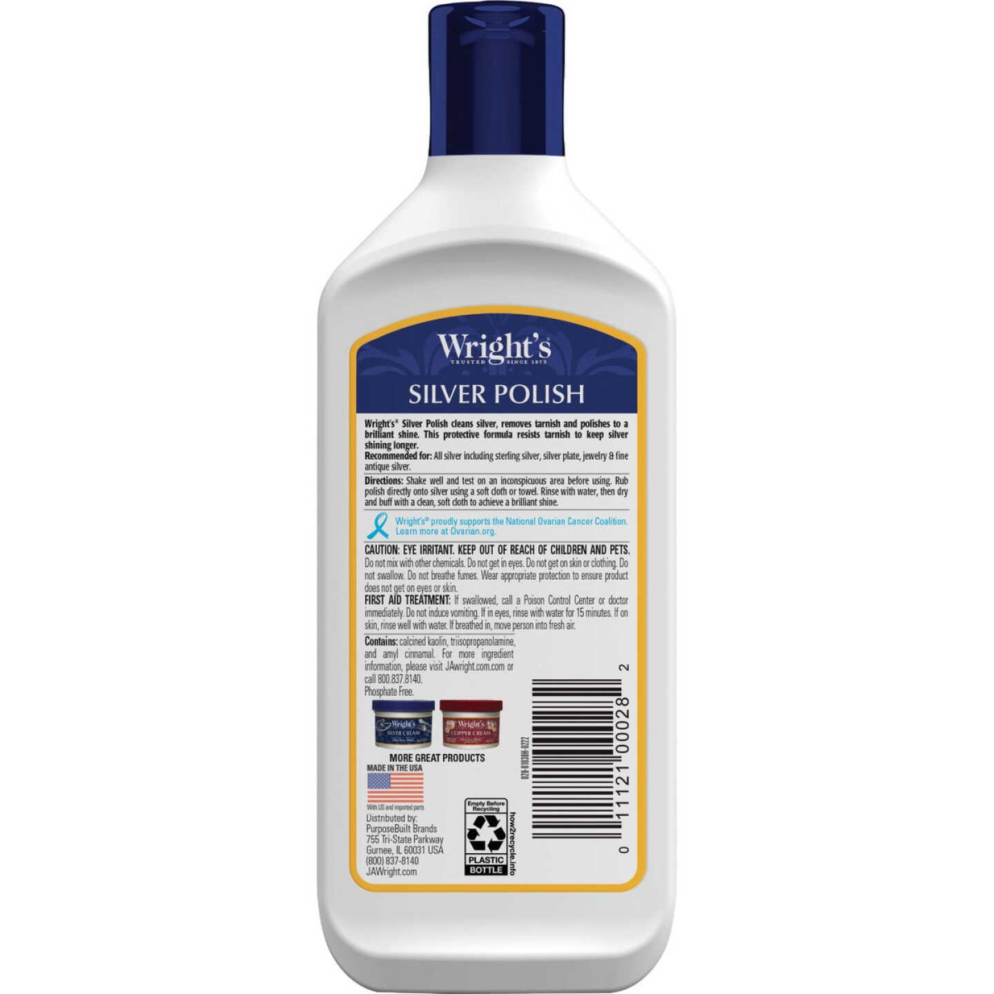 Wright's 7 Oz. Anti-Tarnish Silver Polish Image 2