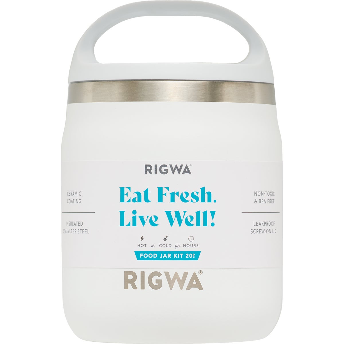 Rigwa Life 20 Oz. POD Food Jar Kit, Snowbird Image 3