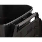 United Solutions Rough and Rugged 45 Gal. Wheeled Trash Can with Attached Lid Image 3