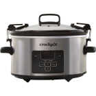 Crockpot 4 Qt. Cook & Carry Stainless Steel Slow Cooker Image 1