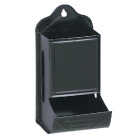 Fulton Black Fireplace Match Box Image 1