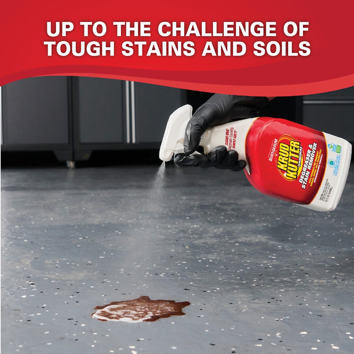 Krud Kutter 1 Gal. Liquid Concentrate Cleaner & Degreaser Stain Remover Image 5