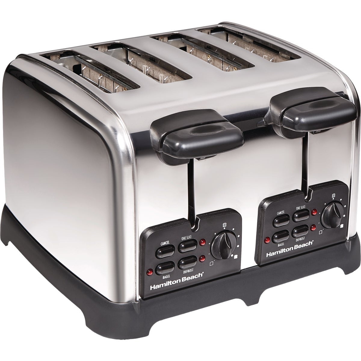 Hamilton Beach Classic 4-Slice Stainless Steel Toaster