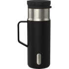 Contigo SnapSeal 18 Oz. Leakproof Stainless Steel Water Bottle with Side Handle, Black Image 1
