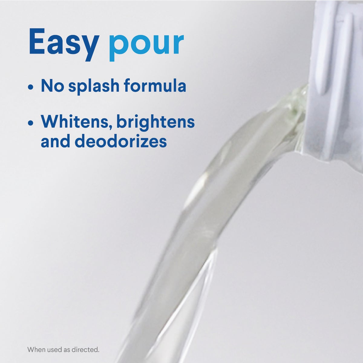 Clorox 77 Oz. Fresh Meadow Concentrated Splash-Less Liquid Bleach Image 2