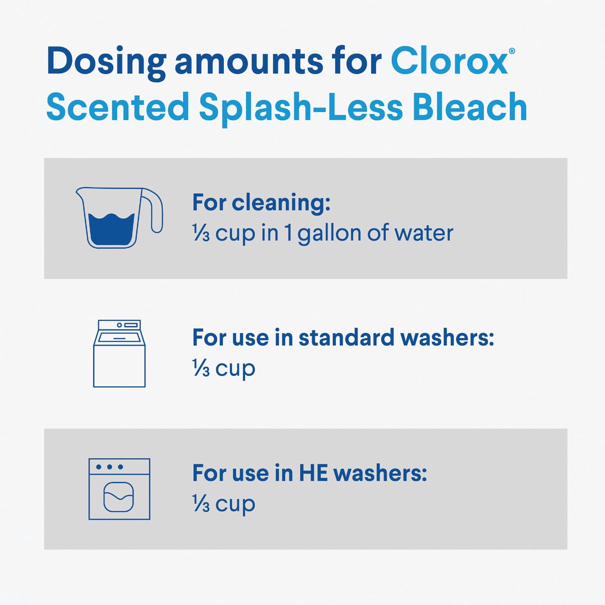 Clorox 77 Oz. Fresh Meadow Concentrated Splash-Less Liquid Bleach Image 4