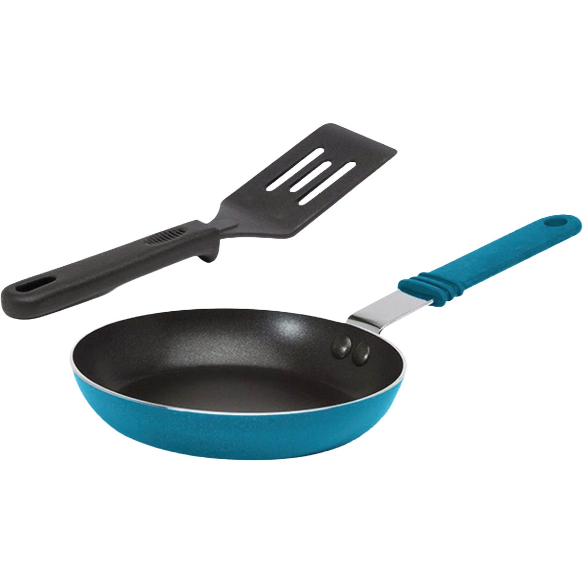 Epoca Ecolution Kitchen Extras Barrier Reef Blue 5-1/2 In. Non-Stick Mini Fry Pan Set (2-Piece)