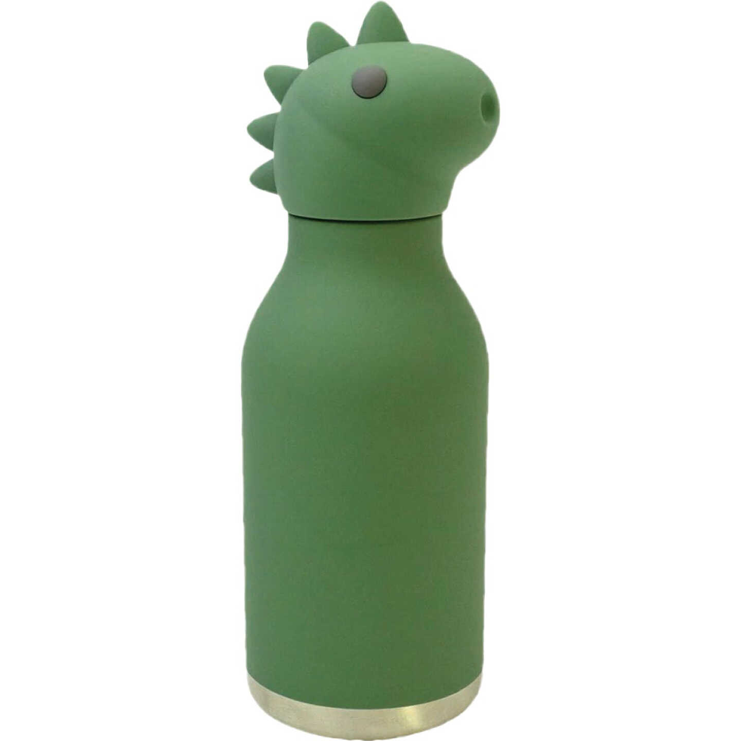 Ad-N-Art 16 Oz. Bestie Animal Insulated Water Bottle, Dinosaur Image 1