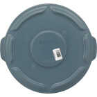 Rubbermaid Commercial Brute Gray Trash Can Lid for 10 Gal. Trash Can Image 2