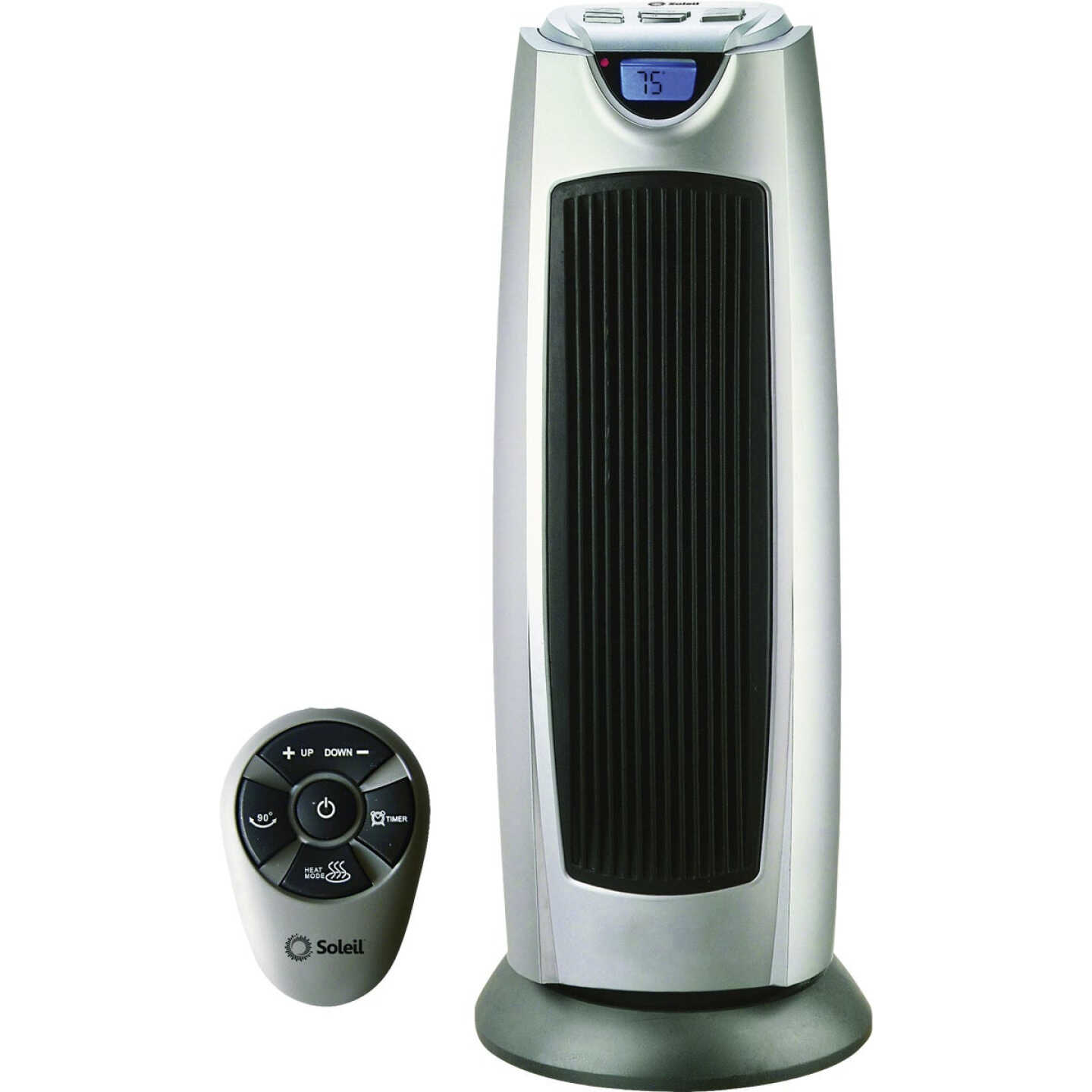 Geneva Industrial Oscillating Tower Ceramic Space Heater Image 1