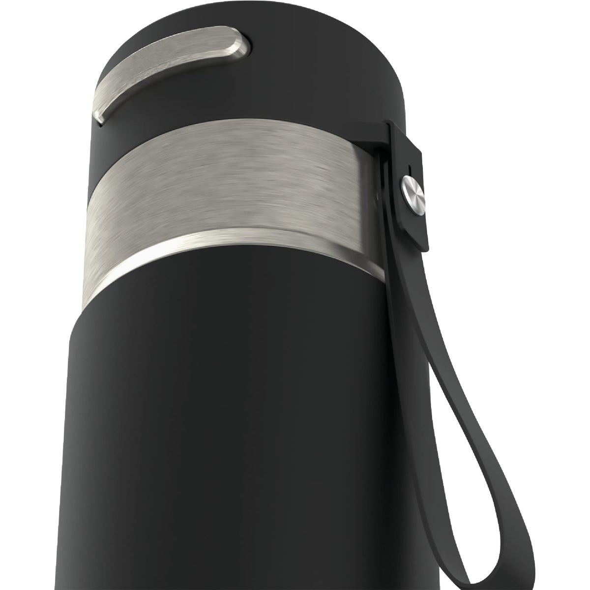 Contigo AutoSeal 18 Oz. Leakproof Water Bottle with Carrying Strap, Black Image 3