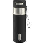 Contigo AutoSeal 18 Oz. Leakproof Water Bottle with Carrying Strap, Black Image 1
