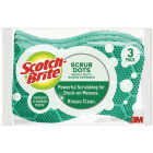 Scotch-Brite Stay Fresh Heavy Duty Scrub Dots Sponge (3-Pack) Image 1