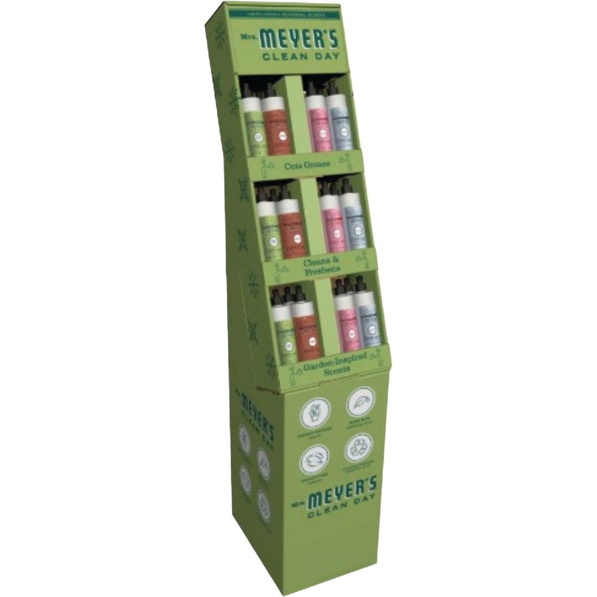 Mrs. Meyer's Clean Day Everyday Dish Soap Display (24-Count)