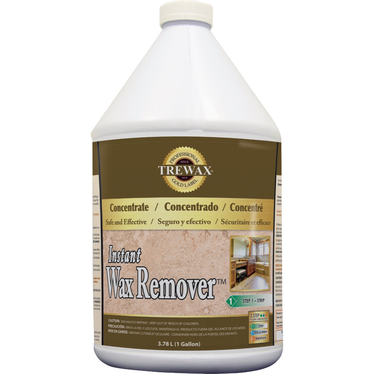 Trewax 1 Gal. Gold Label Wax Remover