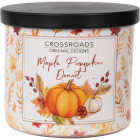 Crossroads Original Designs 15 Oz. Wrapped Jar Candle, Maple Pumpkin Donut Image 1