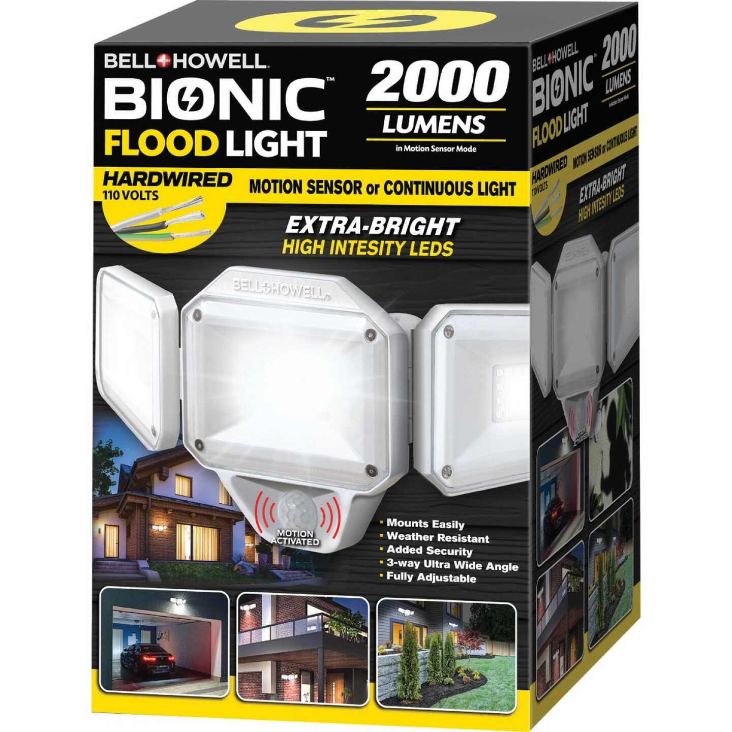 Bell+Howell Bionic Floodlight Hardwired Image 1