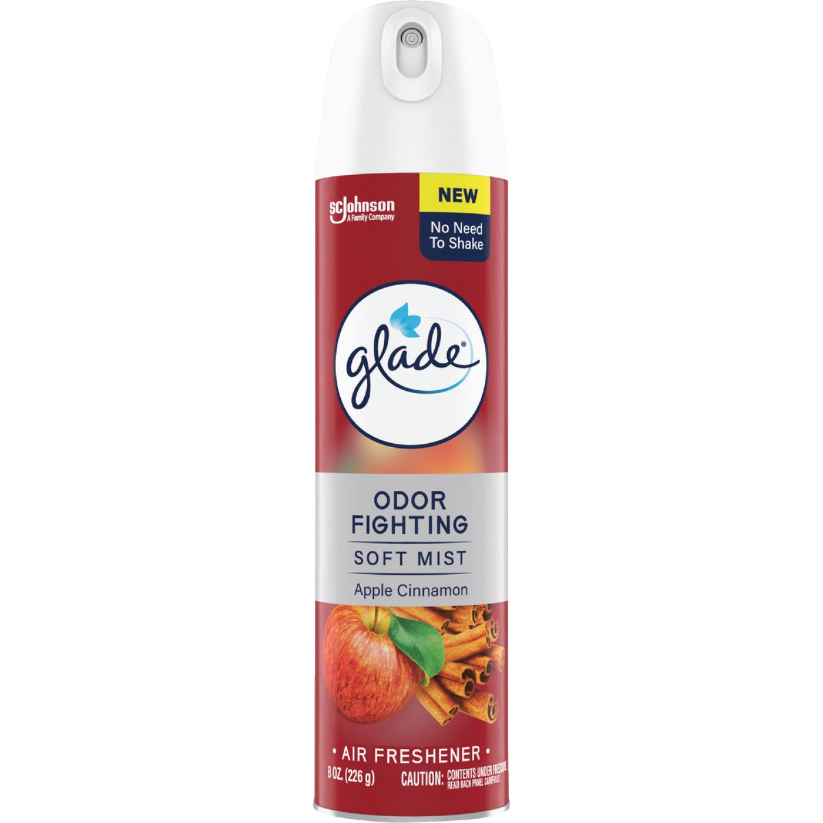 Glade 2X Fragrance 7.3 Oz. Apple Cinnamon Spray Air Freshener