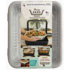 Fancy Panz Classic White Baking Carrier with Foil Pan and Serving Spoon Image 1