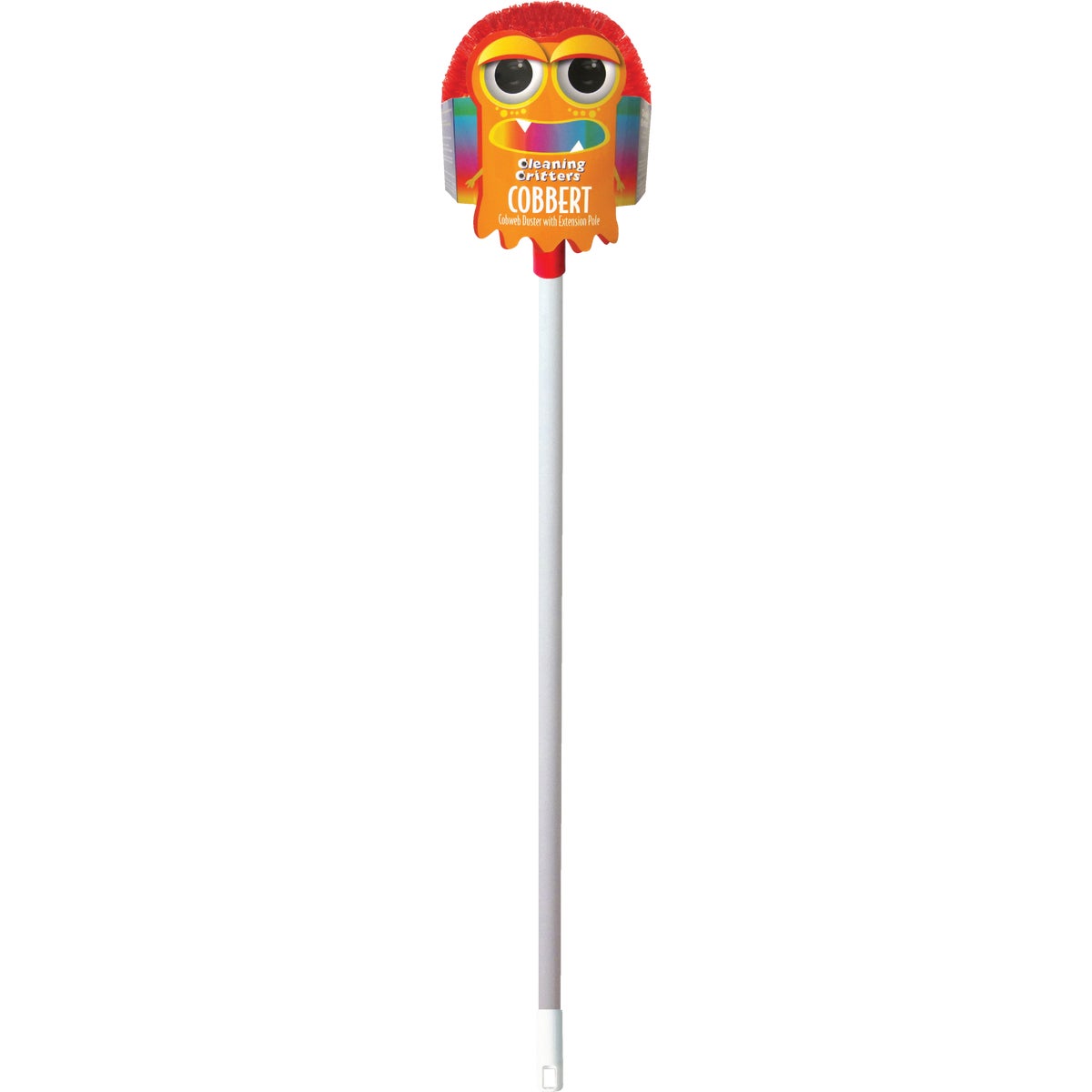 Cobbert Cleaning Critters Cobweb Duster with Extension Pole
