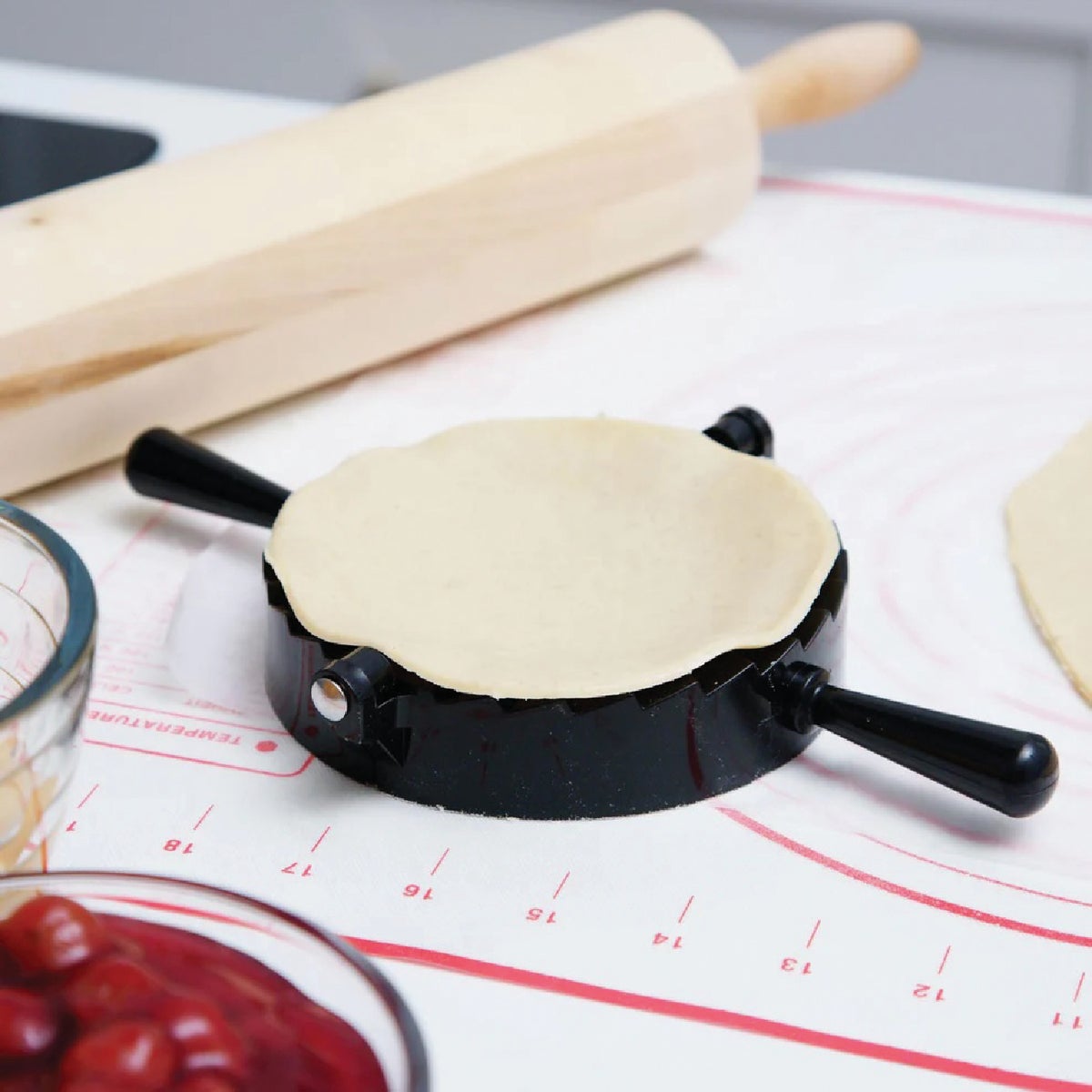 Joyce Chen 3-Piece Dumpling Maker, Press, and Sealer Kit Image 3