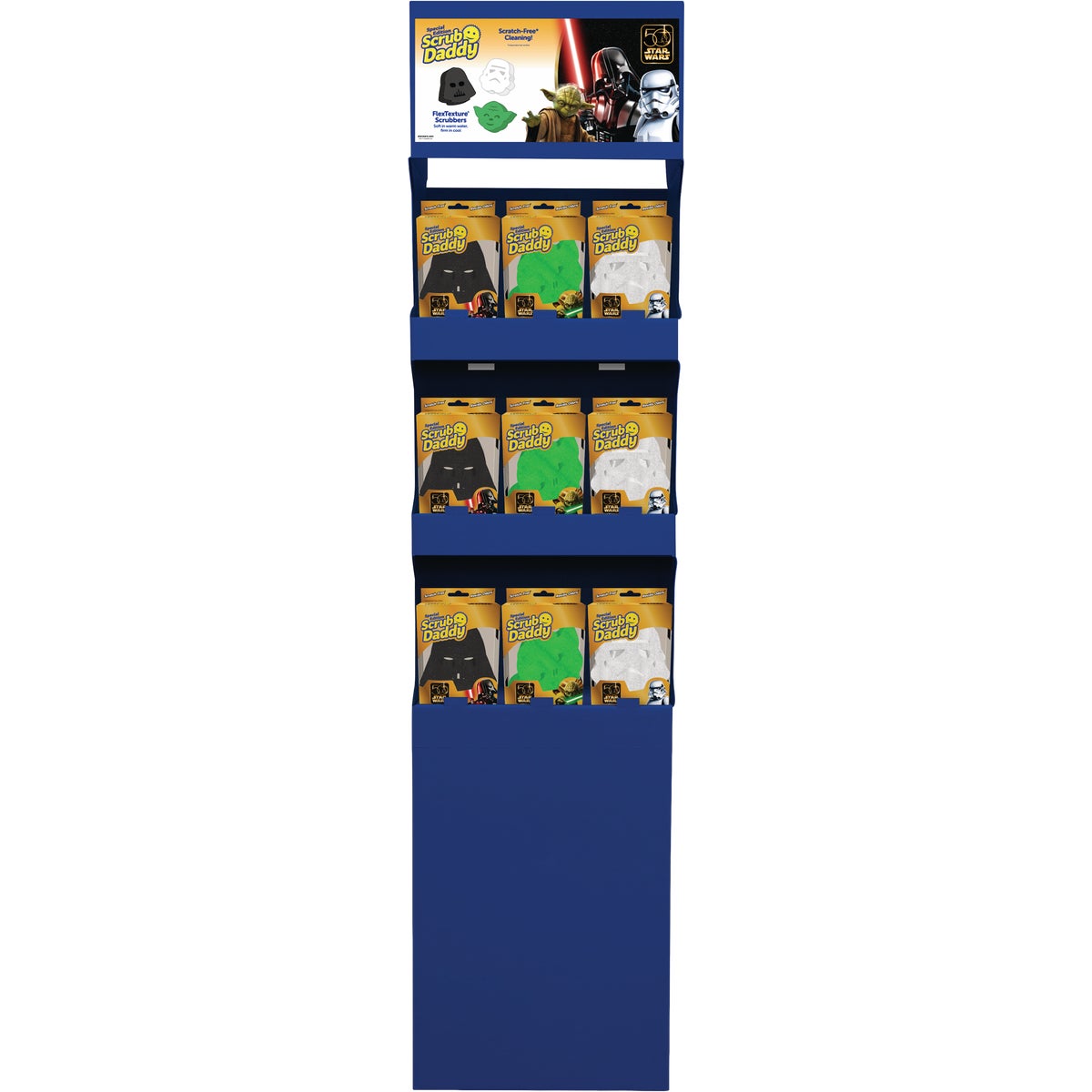 Scrub Daddy Star Wars 50th Anniversary Special Edition Scrub Sponge Display (36-Piece)