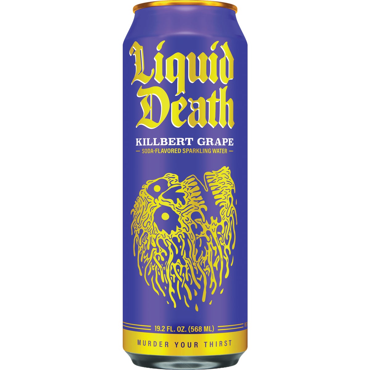 Liquid Death 19.2 Oz. Killbert Grape Sparkling Water