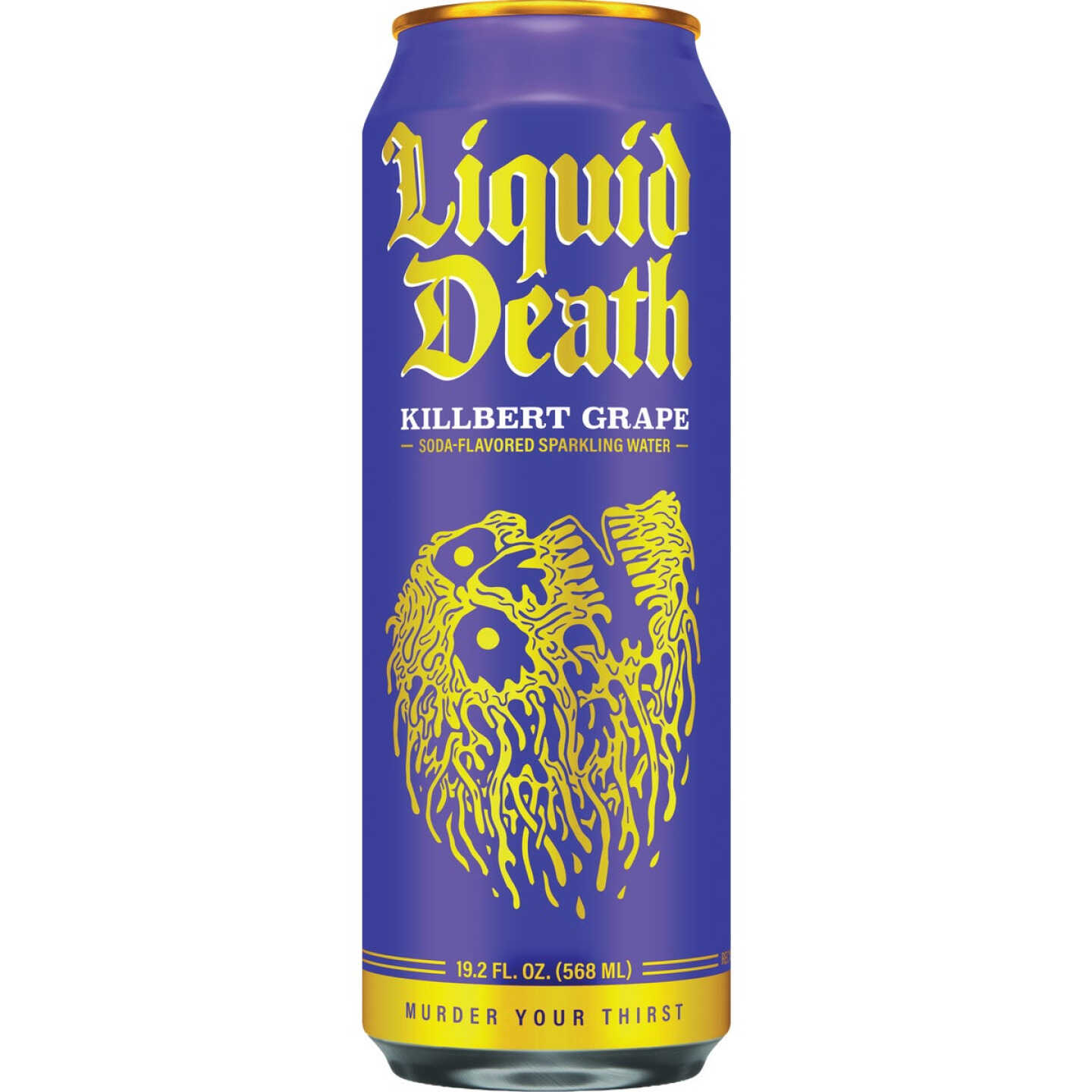 Liquid Death 19.2 Oz. Killbert Grape Sparkling Water Image 1