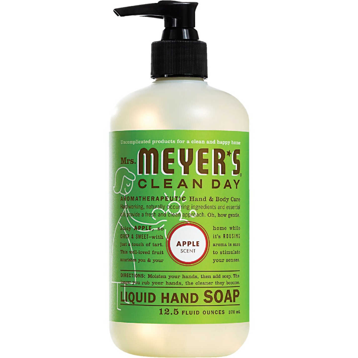 Mrs. Meyer's Clean Day 12.5 Oz. Apple Liquid Hand Soap Image 1