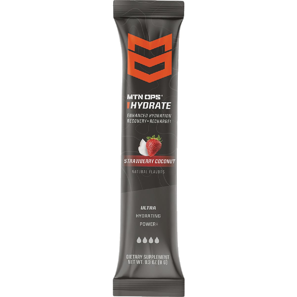 MTN OPS Hydrate Strawberry Coconut Drink Mix Image 2