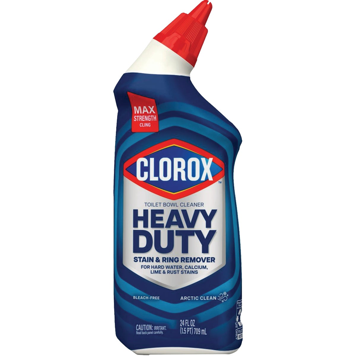 Clorox 24 Oz. Heavy Duty Bleach Free Stain Remover Toilet Bowl Cleaner, Arctic Clean