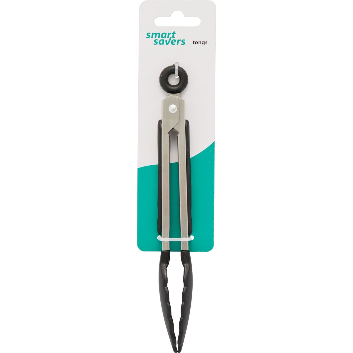 Smart Savers 8 In. Silicone Locking Tongs