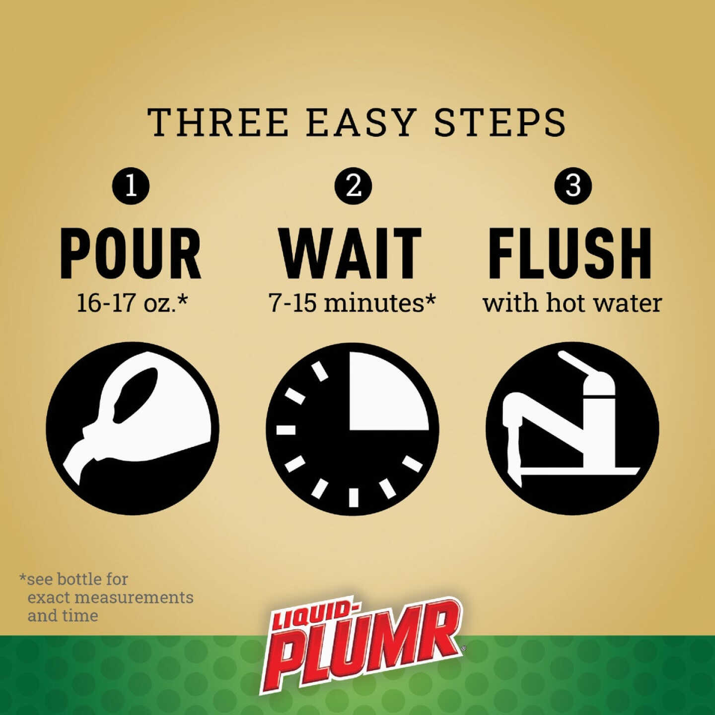 Liquid Plumr Urgent Clear 17 Oz. Pro-Strength Liquid Drain Cleaner Image 5