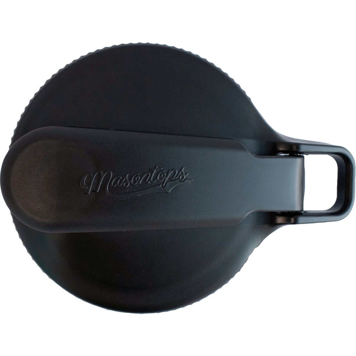 Masontops Multi Top Wide Mouth Flip Cap Lid, Black