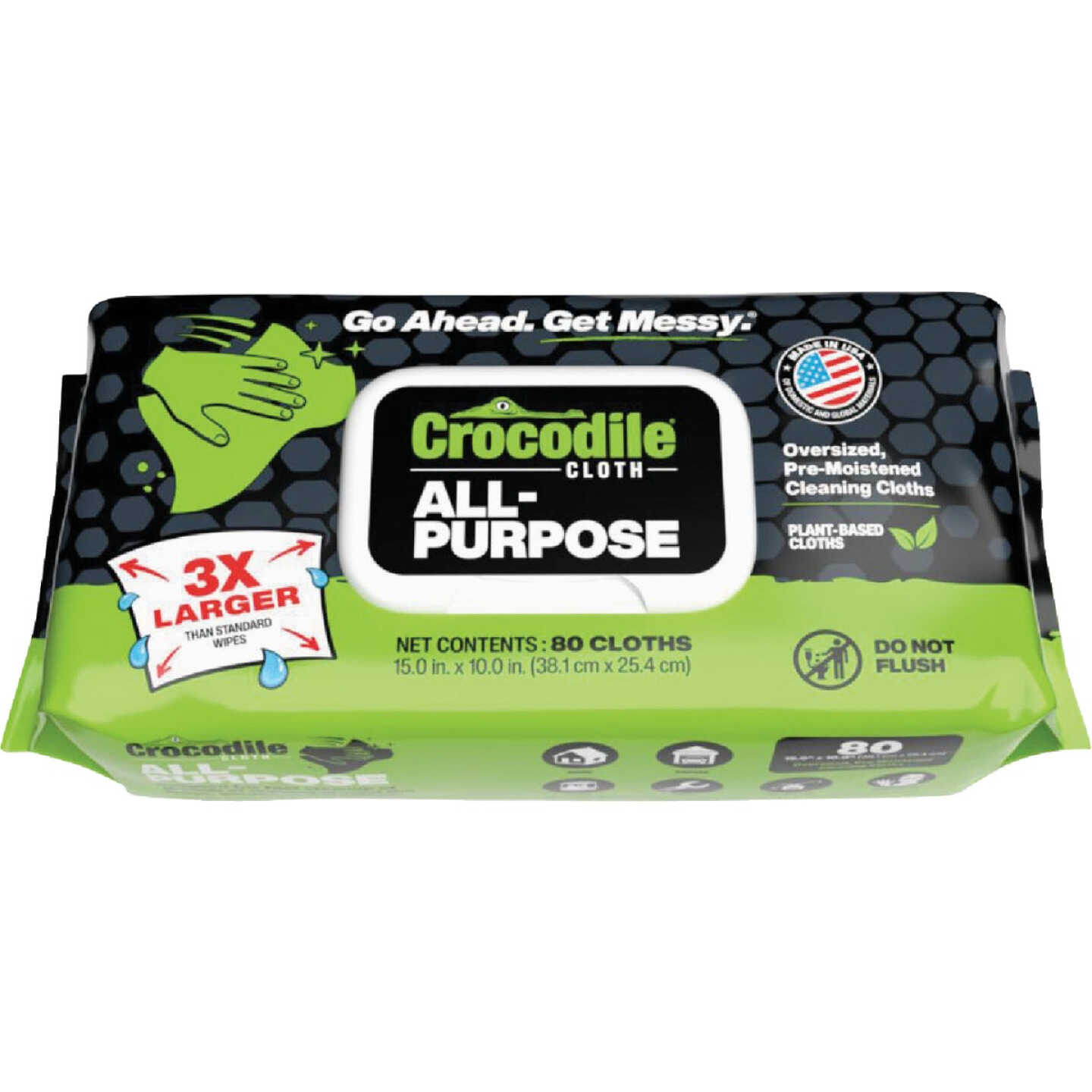 Crocodile Cloth All-Purpose Household Cleaning Wipe (80-Count) Image 1