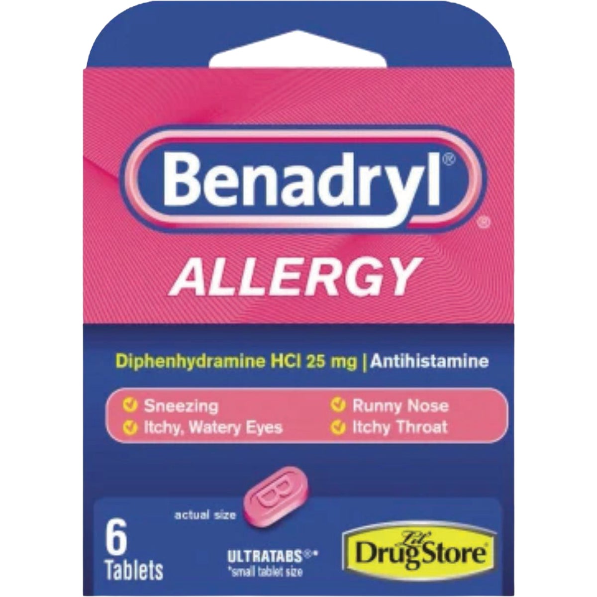 Lil Drug Store Trial Benadryl (6-Count)